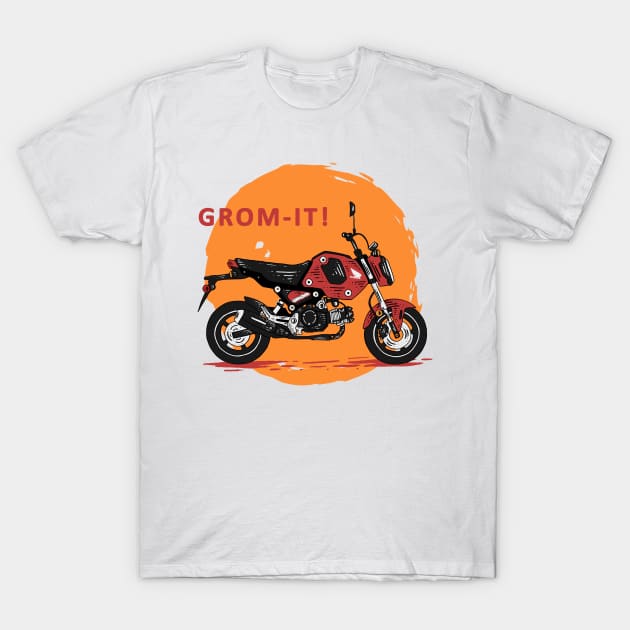 Honda Grom T-Shirt by Hilmay